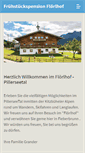 Mobile Screenshot of fruehstueckspension-floerl.at